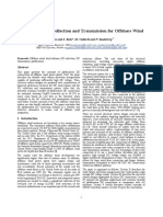 Platformless DC Collection and Transmission For Offshore Wind Farms