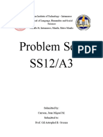 Answered Problem Sets