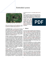 Embedded System: 1 History