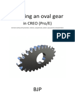 How To Draw A Parametric Oval Gear