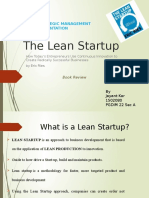 The Lean Startup: Strategic Management Presentation