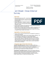 Close Interval Survey