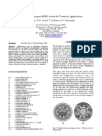 Design of A Compact BLDC Motor For Transient Applications