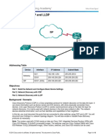 2.2.2.6 Lab - Configure CDP and LLDP