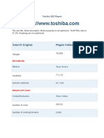 Search Engine Pages Indexed