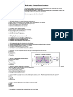 Biodiversity - Sample Exam Questions (Student Book)