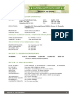 Material Safety Data Sheet: Section I: Identification of Product