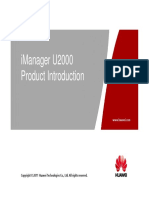 1) Imanager U2000 Product Introduction PDF