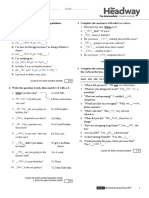 Hwy - Pre - Int - Unittests - 1a With Keys