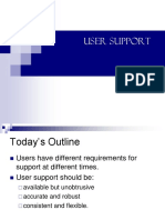 HCI Chapter 10 - User Support PDF