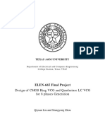 665report - Design of CMOS Ring VCO and Quadrature LC VCO For 8 Phases Generation