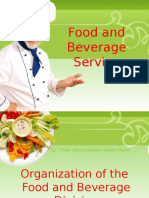 Food and Beverage