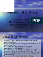 International Business: The Political and Legal Environments Facing Business