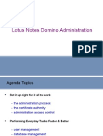 Lotus Notes Domino Administration Rakesh