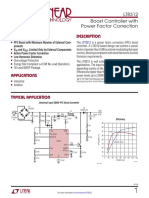 Boost Controller With Power Factor Correction