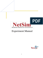 Netsim Experiment Manual v9 1