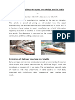 Aluminium Rail Coach 