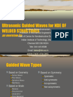 Ultrasonic Guided Waves For NDE OF Welded Structures: An Overview by