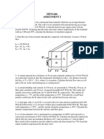 Heat Transfer Assignment 1 