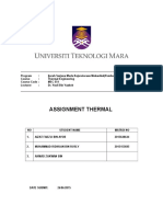 Assignment Thermal 2015