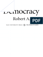 On Democracy - Robert A. Dahl