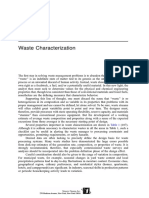 Waste Characterization: Table 1