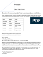 Class Module Step by Step PDF