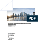 Cucm Device Package Compatibility Matrix