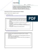 Unit 3: Reactions Case Study