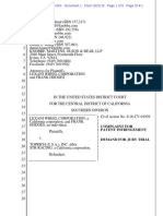 Lexani Wheel v. Toprich (USA) - Complaint