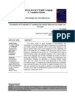 Domestication and Foreignization in Translating Culture-Specific References of An English Text Into Arabic