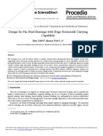 Design For Pin Steel Bearings With Huge Horizontal Carrying Capability