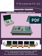 Analog & Digital Communication Trainer