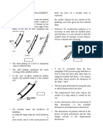 Moulded and Displacement Dimensions