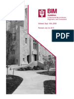 IU BIM Guidelines and Standards