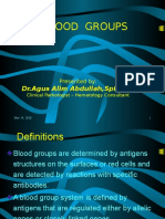 Blood Groups: DR - Agus Alim Abdullah, SPPK (K)