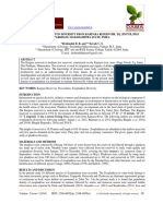 Study On Zooplankton Diversity From Karpara Reservoir, Tq. Jintur, Dist Parbhani, Maharashtra State, India.