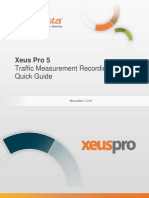 InfoVista Xeus Pro 5 TMR Quick Guide