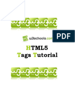 HTML5 Tag Reference PDF