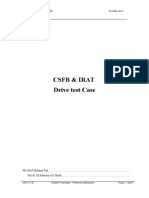 CSFB & IRAT Drive Test Methodology