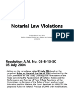 J - Notarial Law