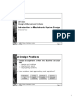 Lecture Notes Set 1 - Introduction To Mechatronics System Design