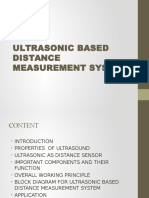 Ultrasonic Based Distance Measurement System