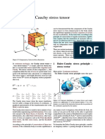 Cauchy Stress Tensor Wiki