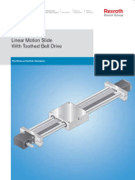 Linear Motion Slide Toothed Belt Drive