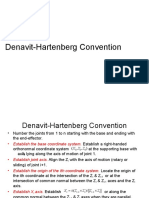 Denavit Hartenberg Convention