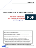 Samsung K4H641638N LCCC Datasheet