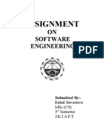 Assignment: ON Software Engineering