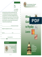 Payday Loan Pamphlet