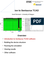 Introduction To Sentaurus TCAD